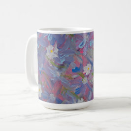 Vår Wonderland Blommigt Coffee Mugg