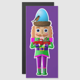 Vår Woodland Nutcracker med Little Red Lastbil