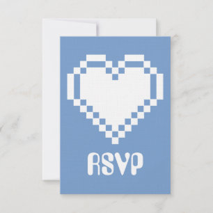 Våra 8-bitars Hearts i Periwinkle-OSA kort