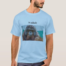 vara äkta orangutan T-shirt