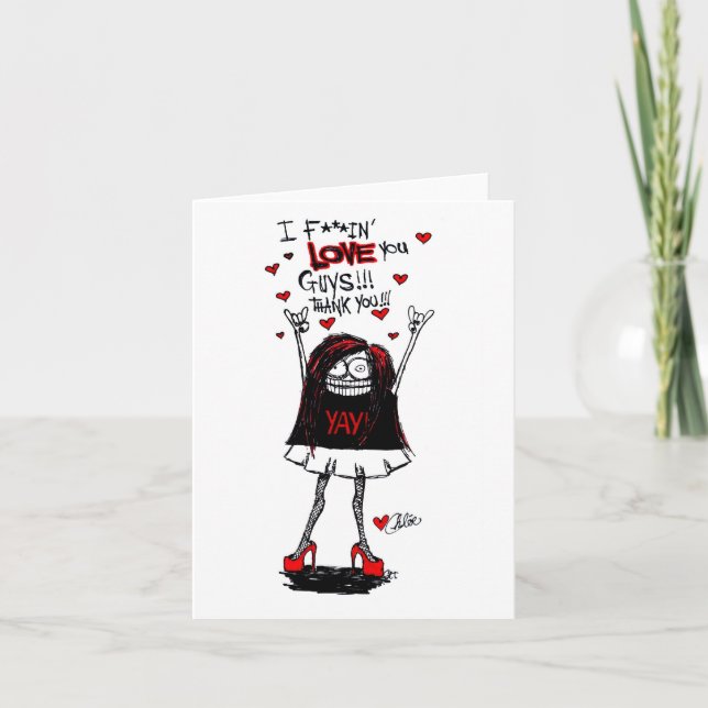 VARA ALLTID GRATEFUL TACK KORT (Framsida)