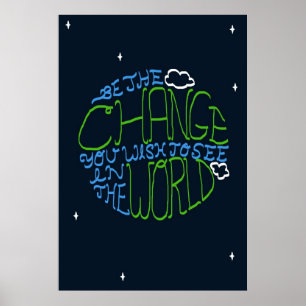 Vara ändringen Poster