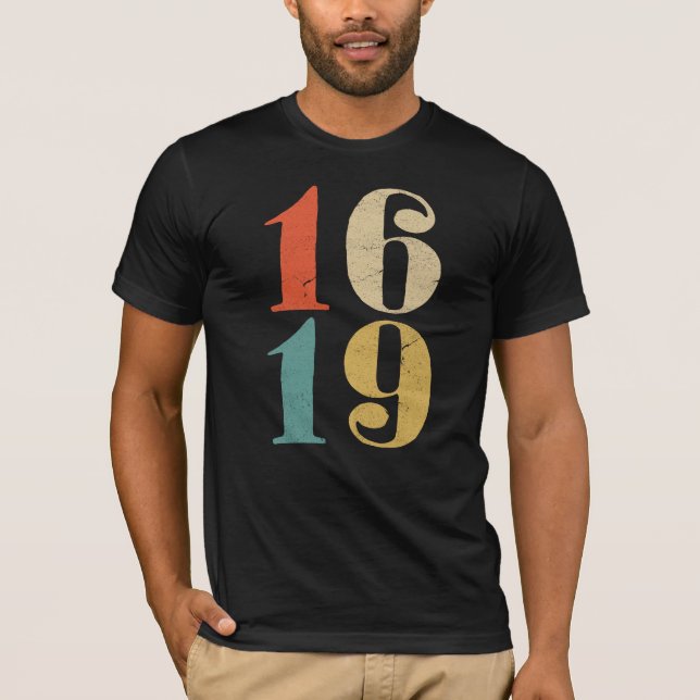 Våra anhängare 1619 t shirt (Framsida)