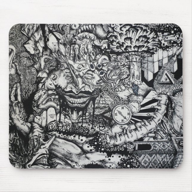 Vara besvärad den skräddarsy flipen - musmatta (Framsidan)