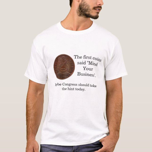 Vara besvärad din affärskongress tee shirt (Framsida)