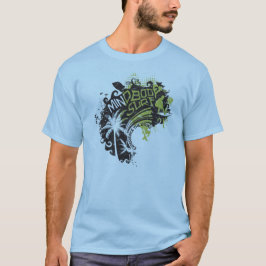 Vara besvärad förkroppsligar surfa vinkar t-shirt