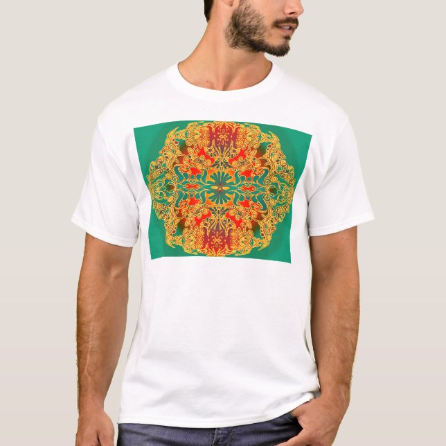 vara besvärad frimärket tee shirt (Framsida)