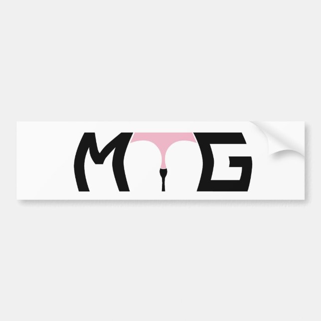 Vara besvärad Gap Bildekal (Framsidan)