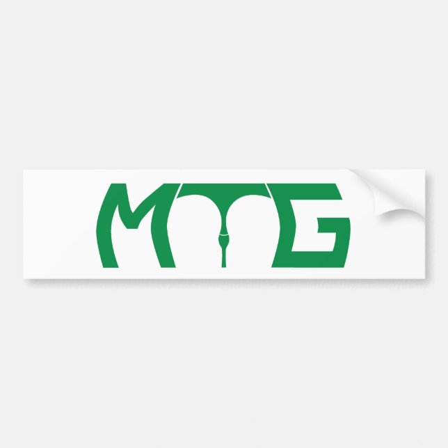 Vara besvärad Gap Bildekal (Framsidan)