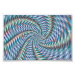 Vara besvärad jagaren - Fractalkonst Fototryck