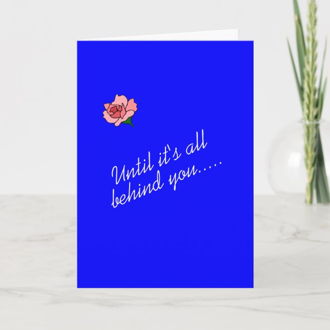 Våra böner och vår tro är med er kort (Framsida)