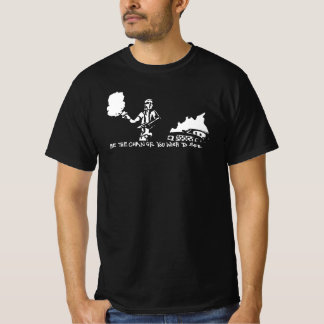 vara den förändring du önskar se t shirt
