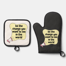 vara den förändring du vill se i världen