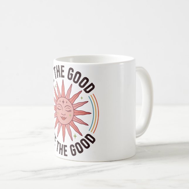 vara den goda se den goda kaffemugg (Framsida höger)