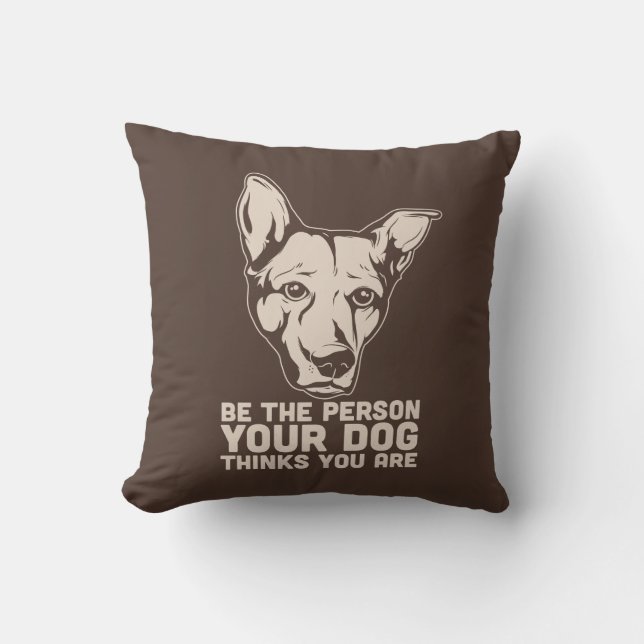 vara den person din hund tror att du är kudde (Framsida)
