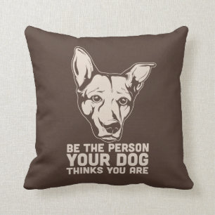vara den person din hund tror att du är kudde