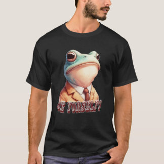 vara dig själv, groda t shirt