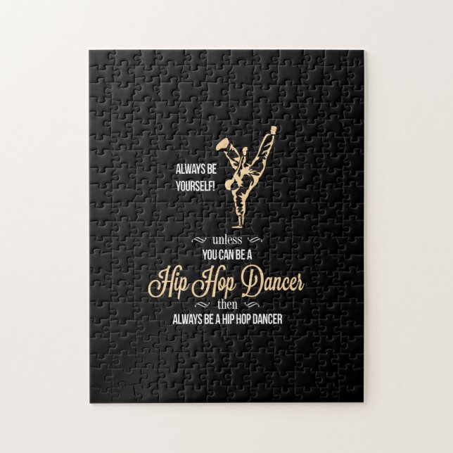 vara dig själv om du inte kan vara en hip hop dan pussel (Vertikal)