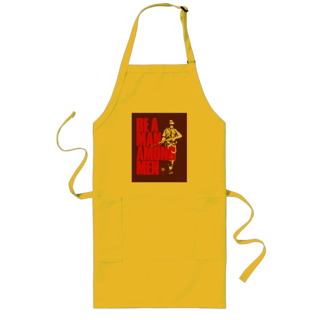 Vara en av Rhodesian Army Apron Långt Förkläde (Framsidan)