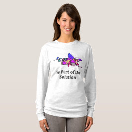 Vara en del av lösningen t shirt