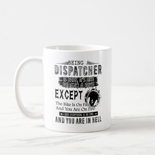 Vara en Dispatchermugg Kaffemugg (Vänster)