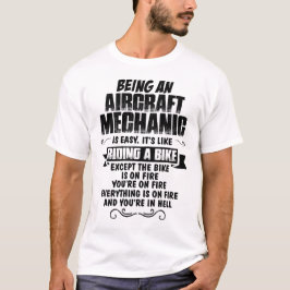 Vara en flygplanmekaniker… t shirt
