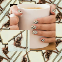 Vara en Swinger - Baby Orangutan Minx Nail Wraps