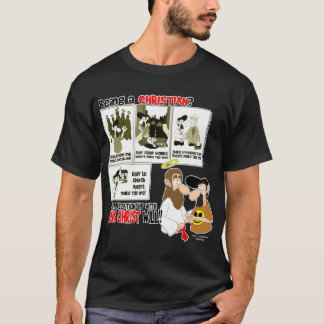 Vara ett kristet (Sepia) T-shirt