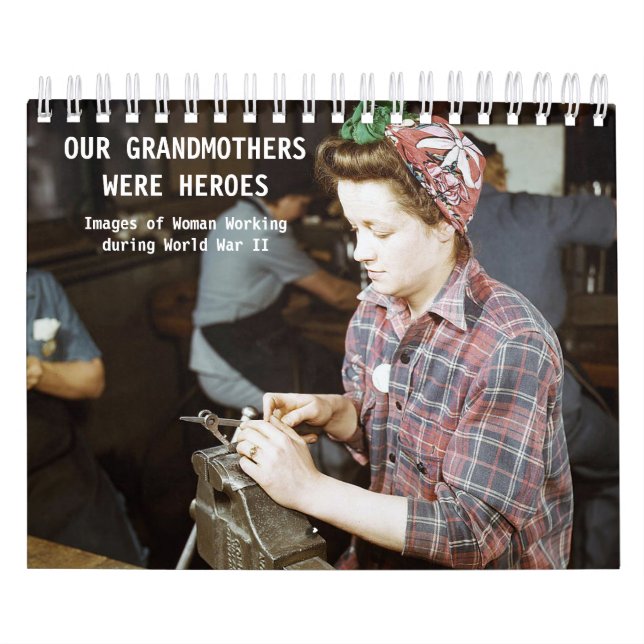 Våra farmödrar var hjältekalendern kalender (Omslag)