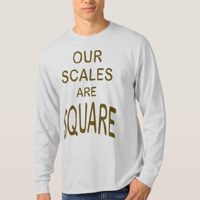 Våra fjäll är kvadrerar T-tröja T-shirt (Framsida)