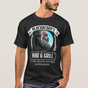 Våra Flagga dödar Blackbeard Pub och Grill T Shirt