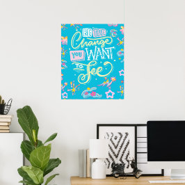 VARA FÖRÄNDRINGEN POSTER