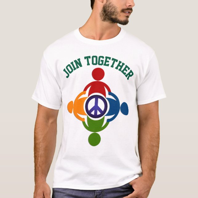 Vara Förenade i Fred T Shirt (Framsida)
