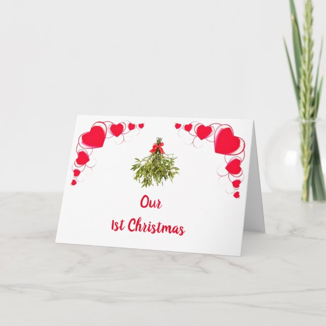 VÅRA "FÖRSTA CHRISTMAS-PLANER" FÖR "USA" KORT (Framsida)