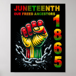 Våra frigivna afrikanska ankare, 1865:e juni, är f poster