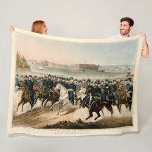 Våra generaler, återställd Vintage 1864 Civil Krig