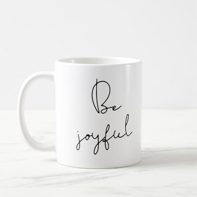 vara glatt kaffemugg (Vänster)