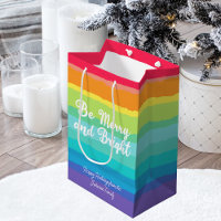 Vara god och Bright Rainbow Anpassningsbar jul Par