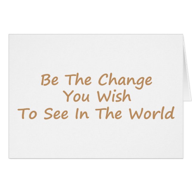 Vara gulten Ändra Hälsningskort (Framsidan Horizontal)