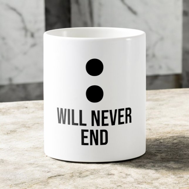 Våra historier tar aldrig slut 2 par matchar varan kaffemugg (Skapare uppladdad)