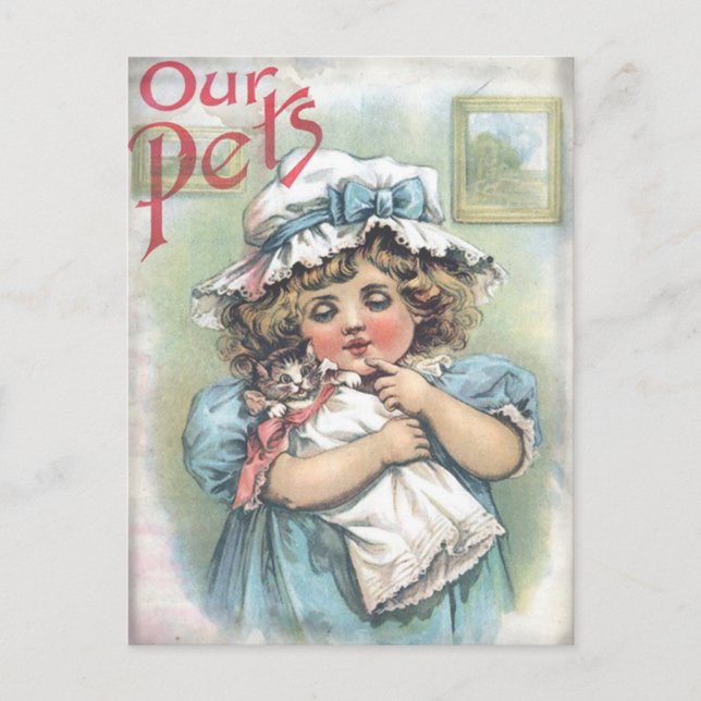 Våra husdjur vykort (Framsida)