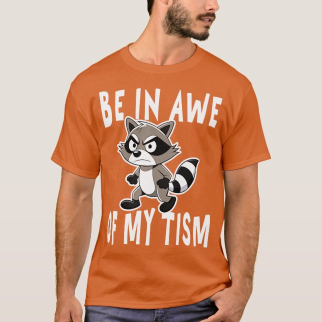 vara i min tism raccoon Angey T Shirt (Framsida)