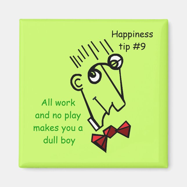 vara inte arbetsofatt magnet (Framsidan)