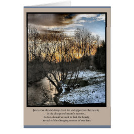 Våra livsåder hälsningskort