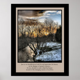 Våra livsövningar inspirerande poster