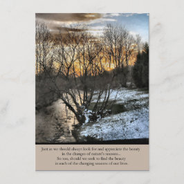 Våra livsövningar inspirerande tilläggskort