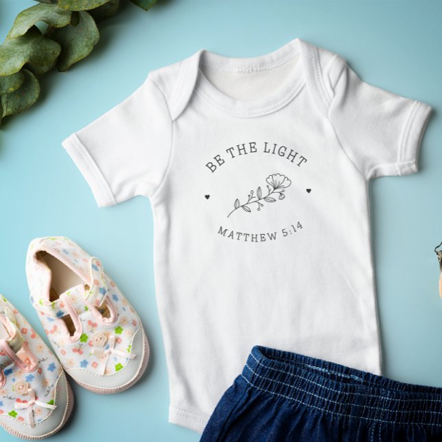 Vara ljuset | Matthew 5:14 Bibelverse T Shirt (Skapare uppladdad)