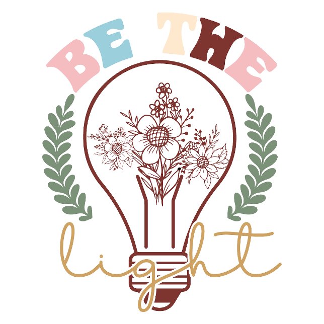 Vara ljuset t shirt (Be the light)