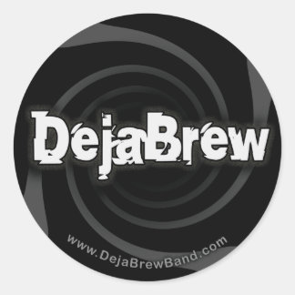 Våra Logotyper för trumhuvud Runt Klistermärke