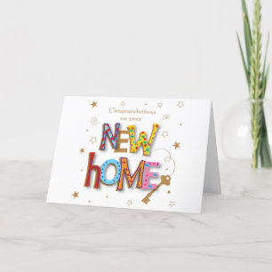 VARA LYCKLIG I DIN ***NYTT HEM*** KORT